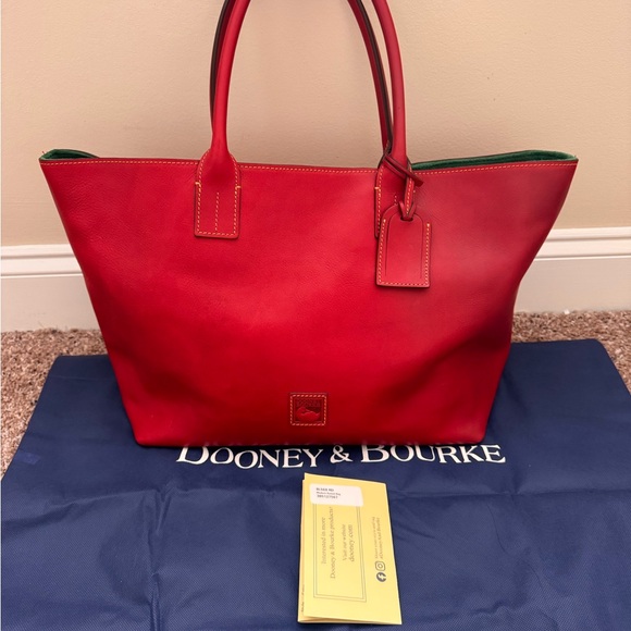 Dooney and Bourke Medium Russel in Red - Picture 3 of 11